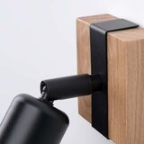  Stenska svetilka ZUCA črna, (21347854) | Shoptok.si