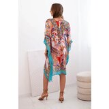 Kesi Włoski Women's beach poncho with a loose fit mint | Shoptok.si