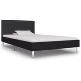 Maison Chic Posteljni okvir - Enojna postelja - Postelja za odrasle črno blago 90x200 cm-J8547, (21773191) | Shoptok.si