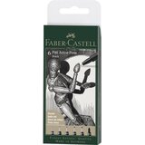 Faber-Castell FABER CASTELL Set za crtanje Pitt Art pen 6/1 167154 Cene