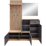 XORA PREDSOBA antracit, hrast artisan | Shoptok.si