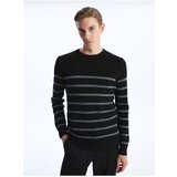 LC Waikiki Crew Neck Long Sleeve Striped Men's Knitwear Sweater | shoptok.hr