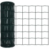 vidaXL Euro ograja zelena 0.6x50 m jeklo | Shoptok.si