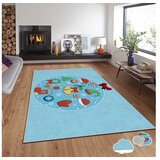 Conceptum Hypnose Tepih sa novogodišnjim motivima Asr-Crpt-7, Pravougaoni, 160 x 230 cm, Plavi | Eponuda.ba