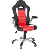 MID.YOU Gaming Stol Game Sport, Črna, Rdeča, Bela | Shoptok.si