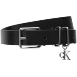 Calvin Klein Jeans Pasovi MONOGRAM CHARM KEEPER BELT 25MM LV04F7086G Črna Cene