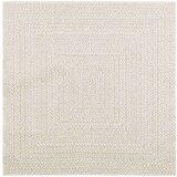  Tepih ZIZUR 120 x 120 cm s izgledom jute unutarnji i vanjski | shoptok.hr