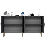 Hanah home komoda hook KB150 anthracite gold | ePonuda.com