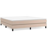 The Living Store Posteljni okvir kapučino 160x200 cm umetno usnje - Box Spring Posteljni Okvir, (21521445) | Shoptok.si