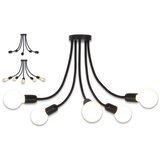 Top Light galileo 5 c - visilica na &amp;scaron;ipci 5xE27/40W/230V crna Slike