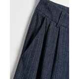 Sinsay Prugaste wide leg hlače s viskozom | shoptok.hr
