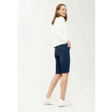 Volcano Woman's Shorts D-Neda L41280-S23 Navy Blue