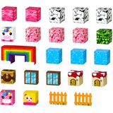  Set of Magnetic Blocks Cubes Pixel Cubes Magic Land 3D 100 pcs. | shoptok.hr
