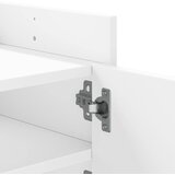 TV ormarić bijeli 100 x 35 x 40 cm od konstruiranog drva | Eponuda.com
