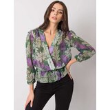 Factory Price Blouse-LC-BZ-22K-2048.22P-dark green | Shoptok.si