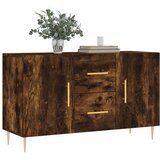  Komoda boja dimljenog hrasta 100 x 36 x 60 cm konstruirano drvo | Eponuda.com