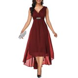 Fenzy Elegantna Midi Haljina Graciana, Bordo | shoptok.hr