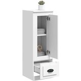  Visoka komoda bijela 36 x 35 5 x 103 5 cm od konstruiranog drva | shoptok.hr