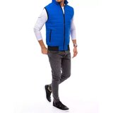 DStreet Kamizelka męska pikowana niebieska | Shoptok.si