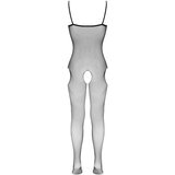 Cottelli Fantasy - mrežasti catsuit s otvorenim bokovima (crni) - S-L | shoptok.hr