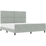  Krevet s opruga kutije Svjetlosiva 180 x 200 cm Baršun | shoptok.hr