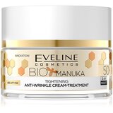 Eveline Cosmetics Bio Manuka učvrstitvena in gladilna krema 50+ 50 ml Cene