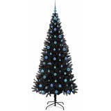  Božićno drvce Crna 210 cm PVC | shoptok.hr