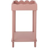 Bloomingville Rožnata stranska mizica iz masivnega bora 40x60 cm Isola – | Shoptok.si