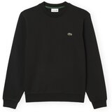 Lacoste Puloverji Classic Fit Fleece Sweatshirt SH9801 - Black Črna | Shoptok.si