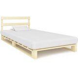  Posteljni okvir iz palet trdna borovina 100x200 cm | Shoptok.si