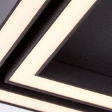 Brilliant LED plafonsko svetlo QUON LED/24W/230V 3000K 40x40 cm crna | Eponuda.com