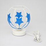  Dečija stolna lampa STARS 1xE27/15W/230V plava/bela | Eponuda.com