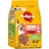 Pedigree Mini Adult <10 kg s govedinom i povrćem - 6 x 1,4 kg | shoptok.hr