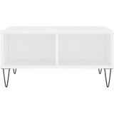  Stolić za kavu bijeli 60 x 60 x 30 cm od konstruiranog drva Bijela | Shoptok.si