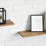 Police za knjige 4 pcs Smeđa 80 x 20 x 1,5 cm Konstruirano drvo | Eponuda.com