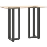  Noge za barski stol T-oblika 2 kom antracit 40x35x(110-111) cm čelik | shoptok.hr