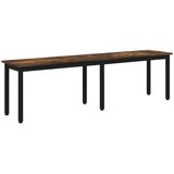  Klupa Dimni hrast 160 x 35 x 45 cm Konstruirano drvo | shoptok.hr
