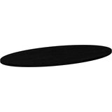 Stolna ploča tamnosmeđa 100x50x2 cm ovalna masivna hrastovina | shoptok.hr