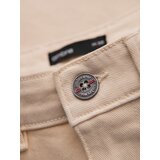 Ombre Men's denim classic shorts with rolled up leg - cream | shoptok.hr