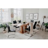 XORA Jedilna miza, hrast barve hrasta | Shoptok.si