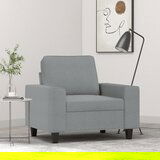 vidaXL Fotelj svetlo siv 60 cm blago Cene