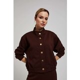 Moodo Sweatshirt with decorative buttons | Shoptok.si