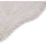  Tepih od umjetne ovčje kože 60 x 90 cm bijeli | Eponuda.com