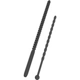 Hidden Desire Extreme Ribbed Penis Dilator Set 2 pcs Black Cene