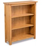 Biblioteka od masivne hrastovine s 3 police 70 x 22 5 x 82 cm Cijene