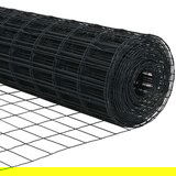 vidaXL Euro Ograda Siva 0.8x10 m Čelik | shoptok.hr