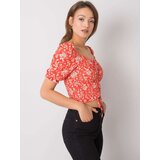 RUE PARIS Blouse-RO-BZ-2516-4.17P-coral | Shoptok.si