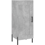  Komoda siva boja betona 34 5x34x90 cm od konstruiranog drva | shoptok.hr
