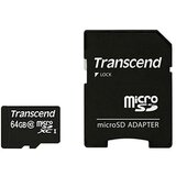 Transcend microSDXC 64GB Class 10 + SD Adapter cijene
