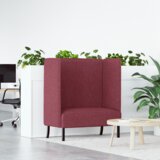 vidaXL Kauč s visokim naslonom Bordo 109x56x121 cm | shoptok.hr